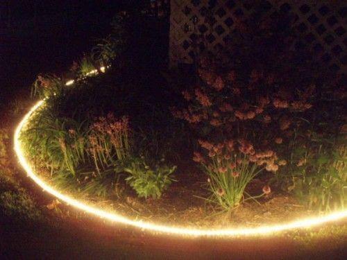 Rope Light Designs and Ideas with Pictures - EatHappyProject