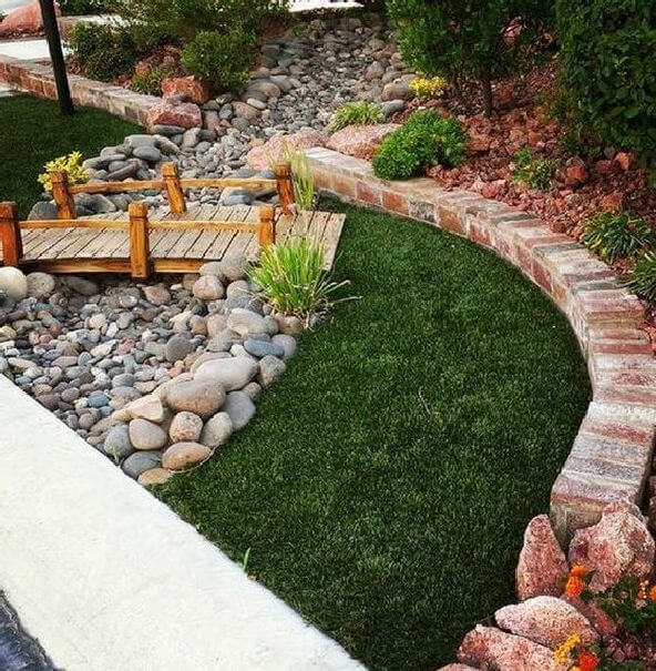 Dry Riverbed Landscaping Ideas, Dry River Bed Landscaping