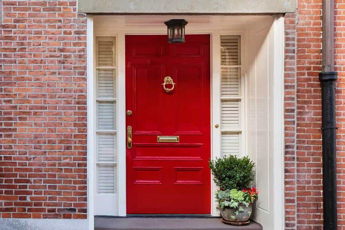 A Red Front Door- Does It Mean, And How Does It Work? EatHappyProject