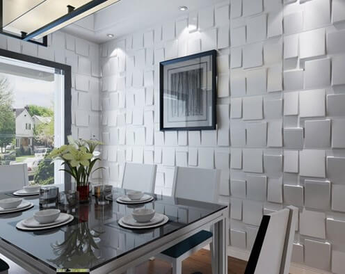 3D wall panels