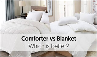 Difference Between A Comforter and a Blanket