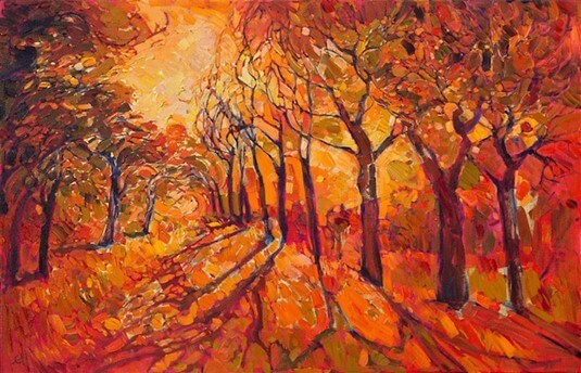 Orange Color Painting