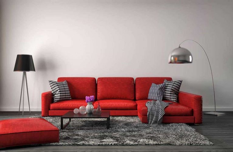 What Goes with A Red Couch (14+ ideas)?