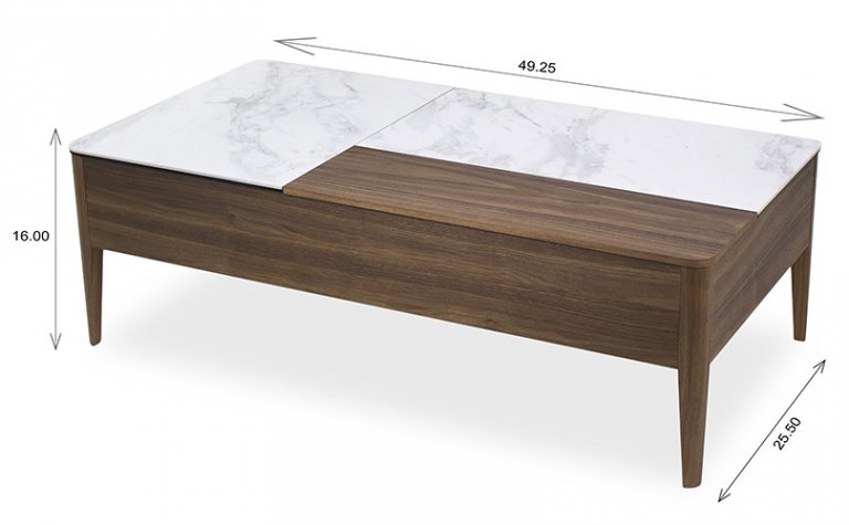 Standard Coffee Table Height Cm In Meters