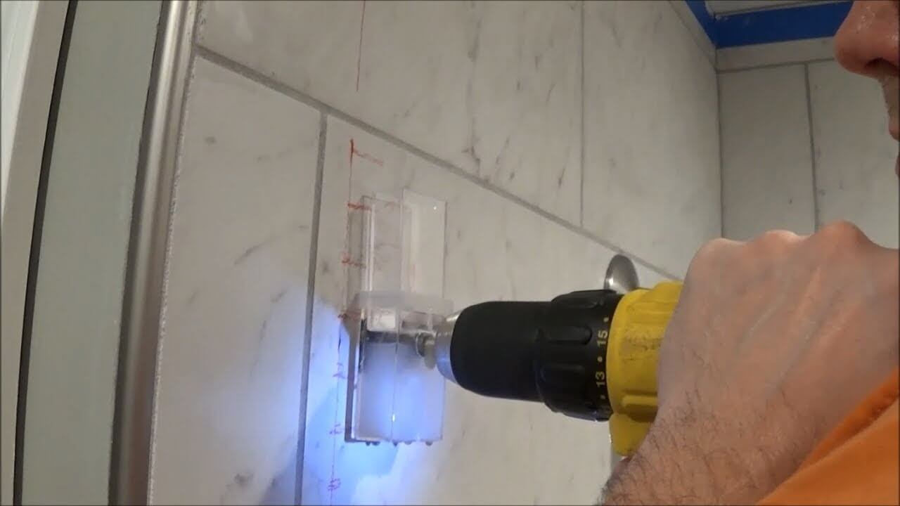 Step by Step Guide to Drill Through A Porcelain Tile - EatHappyProject