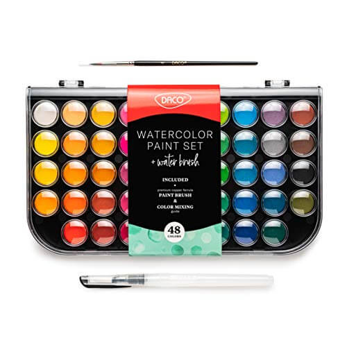 Daco Watercolor Paint Set