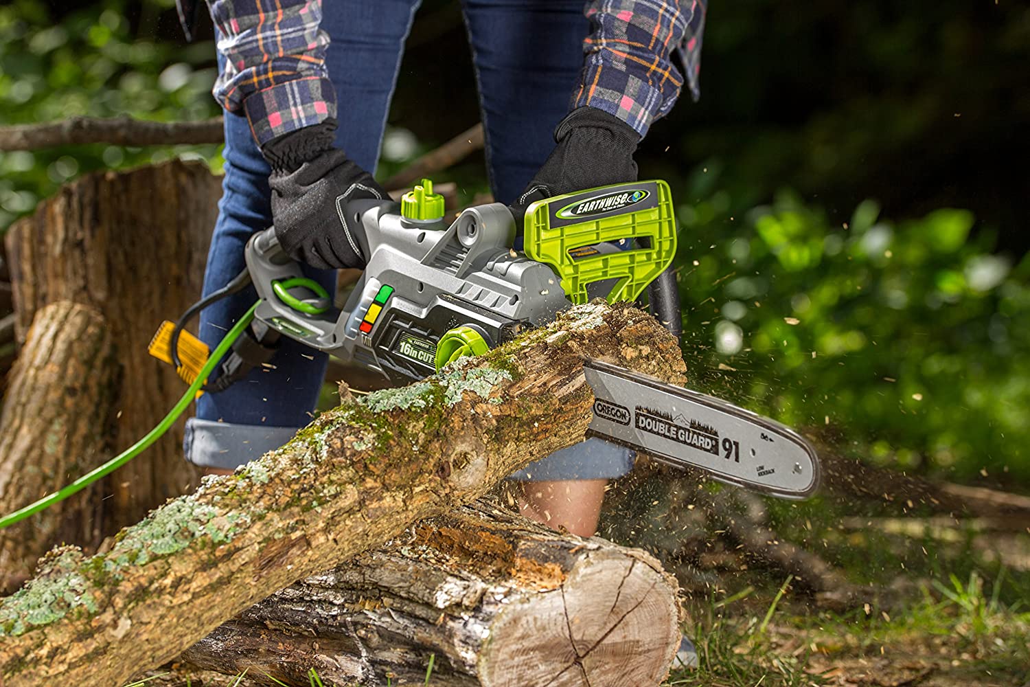Earthwise CS33016 Corded Electric Chainsaw