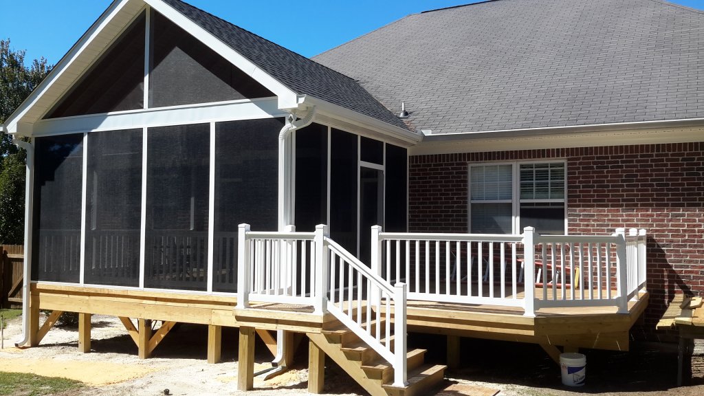 How To Convert A Deck To A Screened Porch - Eathappyproject