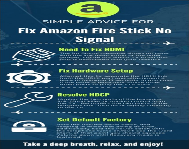 How to Fix Amazon Fire Stick No Signal Issue