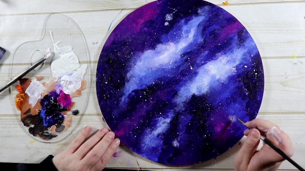 How to Paint a Night Sky Tips & Night Sky Painting Tutorial ...