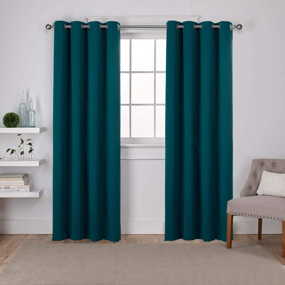 Sateen Twill Woven Blackout Curtain