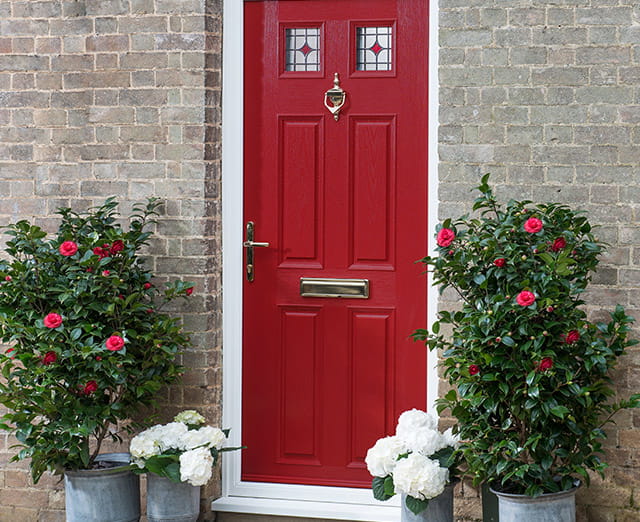 Scottish Tradition Red Front Door