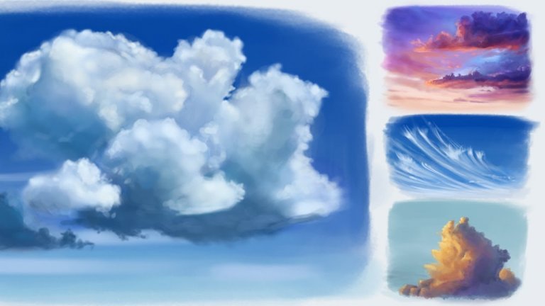 Step by Step Tutorial- Painting Clouds 