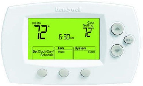The Honeywell Thermostat 6000 Series Reset