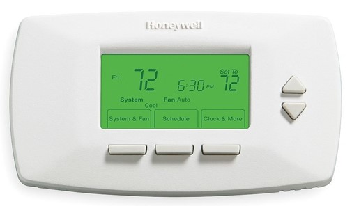 The Honeywell Thermostat 7000 Series Reset