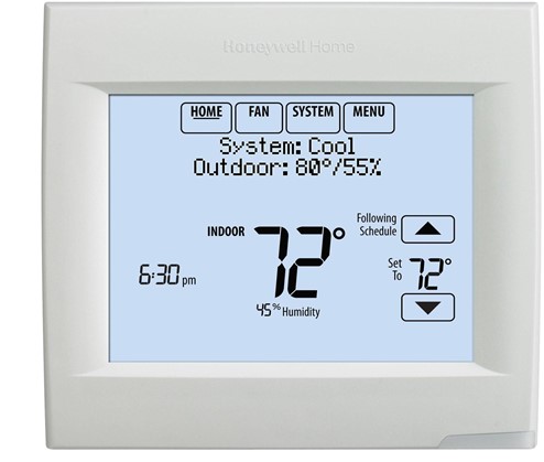 The Honeywell Thermostat 8000 Series Reset