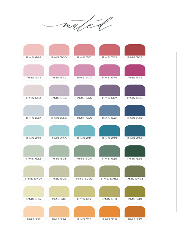 What Are Muted Colors, And How to Use Muted Color Palettes