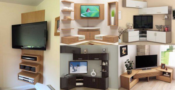 15 Creative DIY Corner Tv Stand Designs and Ideas for Your Home
