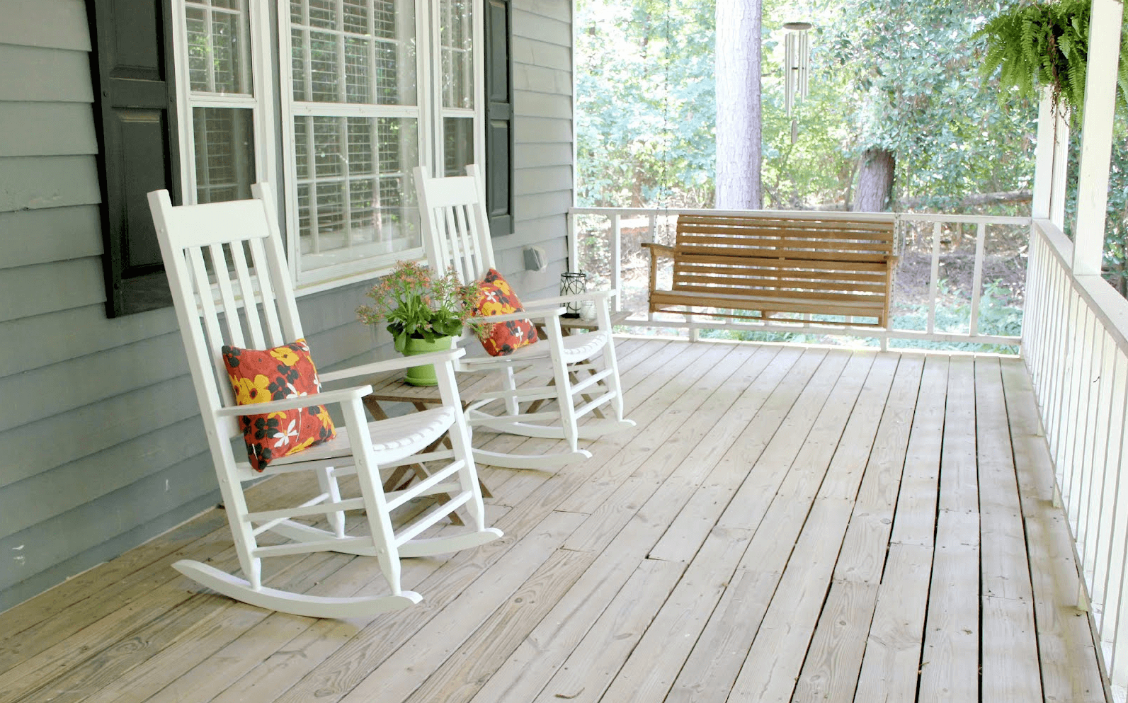 small front porch rocking chairs