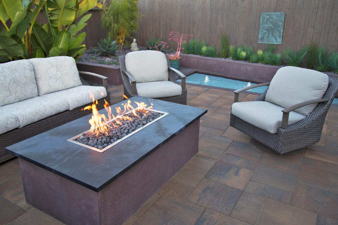 Fire Pit On Decking, Are Outdoor Gas Fire Pits Safe