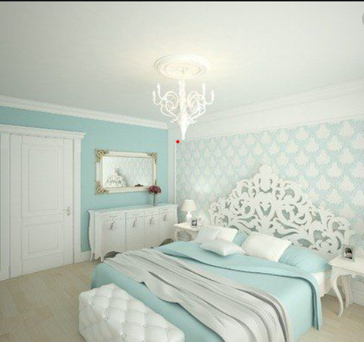 light turquoise bedroom ideas