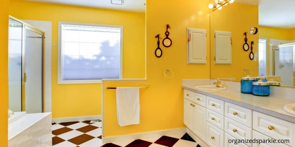 gorgeous yellow bathroom ideas