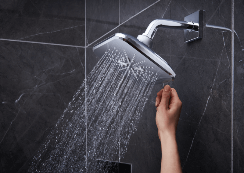 Try a Rain-Style Showerhead