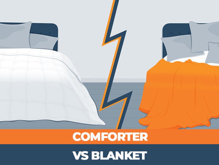Difference Between Comforter And Blanket