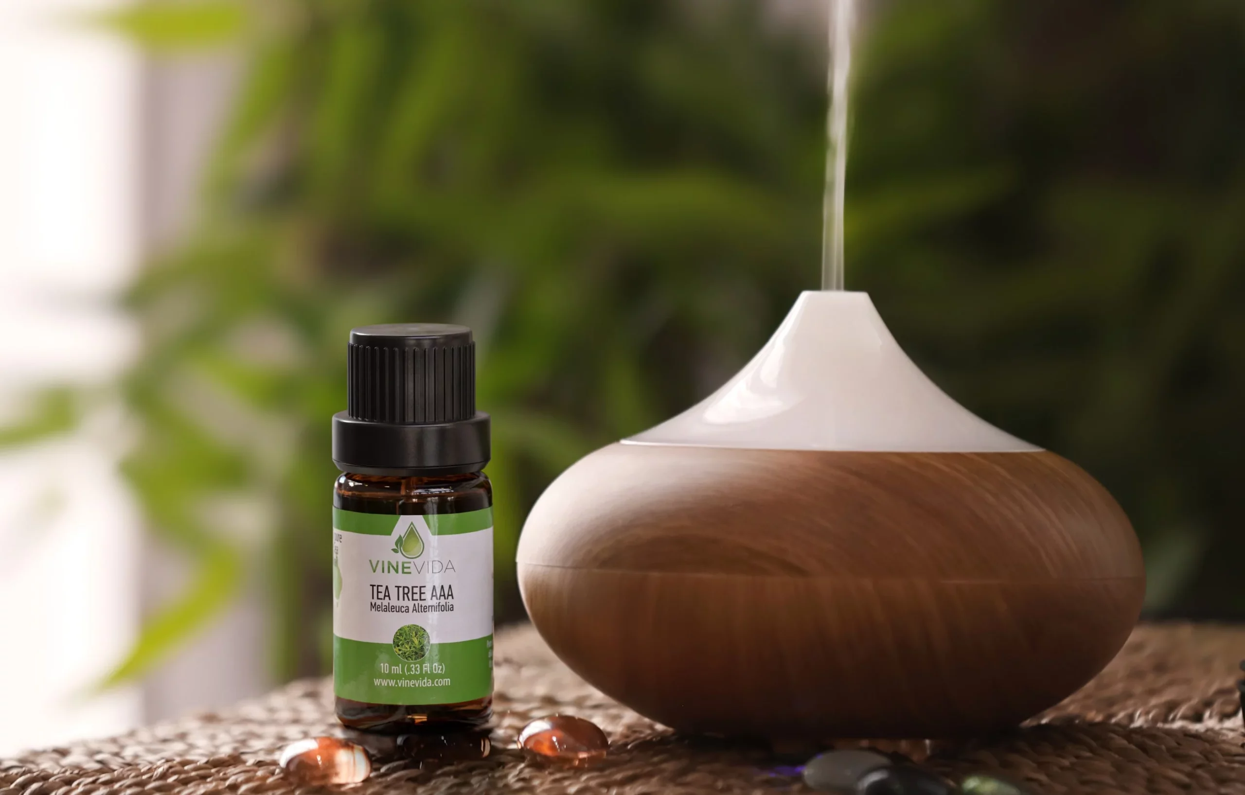 Enhance your home and office ambiance with essential oils, diffused using elegant essential oil diffusers