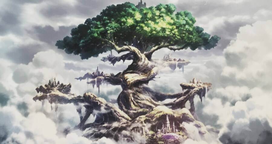 Yggdrasil Branches Reaching the Skies