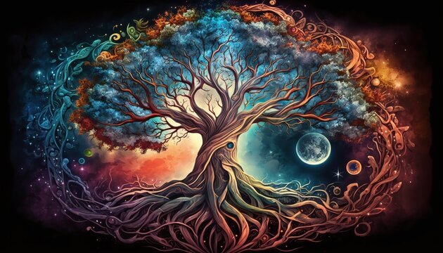 Yggdrasil Tree as a Symbol of Death