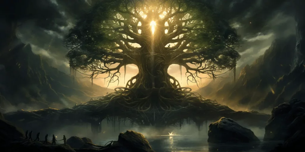 Yggdrasil, the World Tree in Norse Mythology .jpg